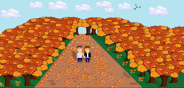 DreamSoulGames's tweet photo. Otoño pixelado ^^ // pixel autumn  ^^ http://t.co/O5tgTKbitF