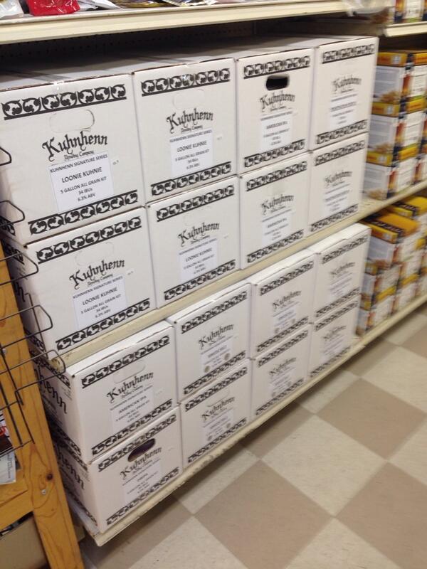 Penetration Porter, Loonie Kuhnie &amp; Simcoe Silly kits on the shelf, and 1last DRIPA kit! #craftbeer #homebrewing