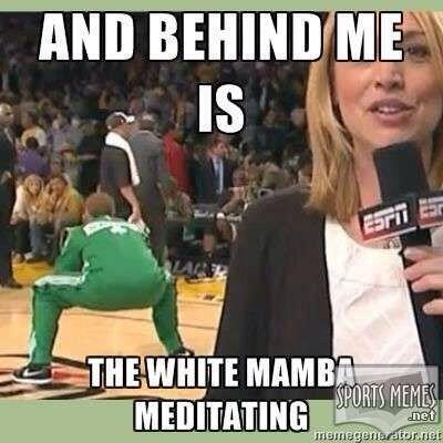 ScalisGod's tweet photo. Ballers these days are like do you even meditate before the game? http://t.co/oYiKavdp0m