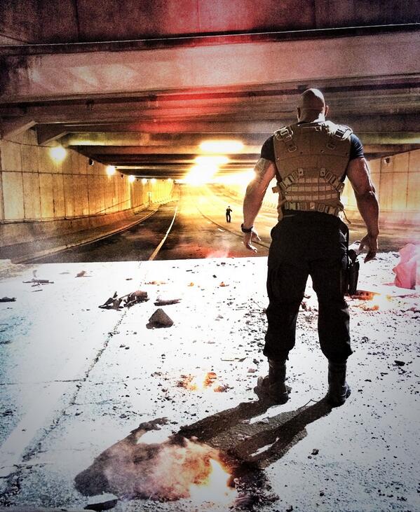 'I didn't bring the cavalry.. I AM the cavalry' - #HobbsTheBeast #FastAndFurious7 Call action...