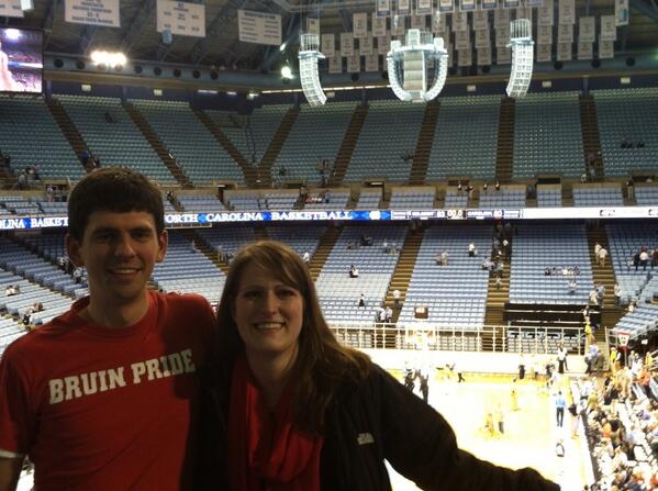 eventhieves's tweet photo. Belmont takes down Carolina, and me and @loringafb  were there to witness it!!!! #GoBruins http://t.co/ChaE0VSNQD