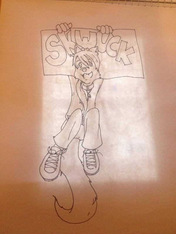 FoxedItUp's tweet image. Daww isnt he cute? @Skwuck :3? Just going be done in time for #MFF2013