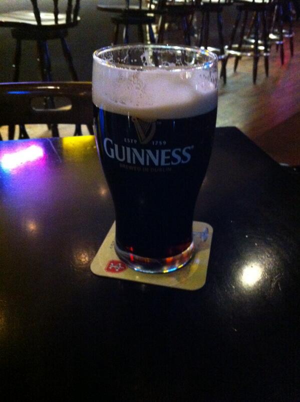 Half price pub food means a couple extra Guinness #examstressrelief