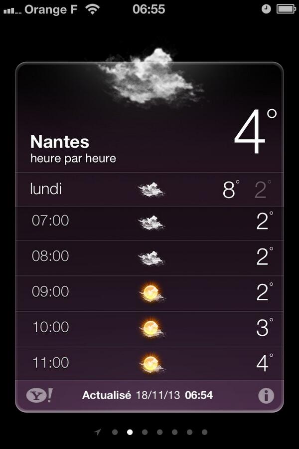 Mel_Foi's tweet photo. Froid pour un lundi matin... http://t.co/54NxT7BUmD