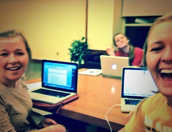 slamduncan2's tweet image. i wouldnt expect me and erin to be doing anything else on our 20th birthday... #libraryparty