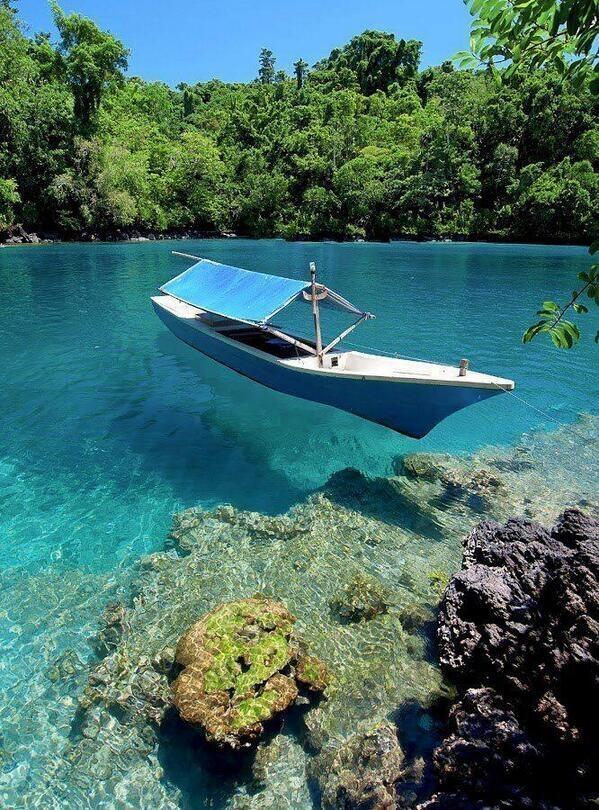 Suyun berraklığı ve Kuzey Maluku, Endonezya
