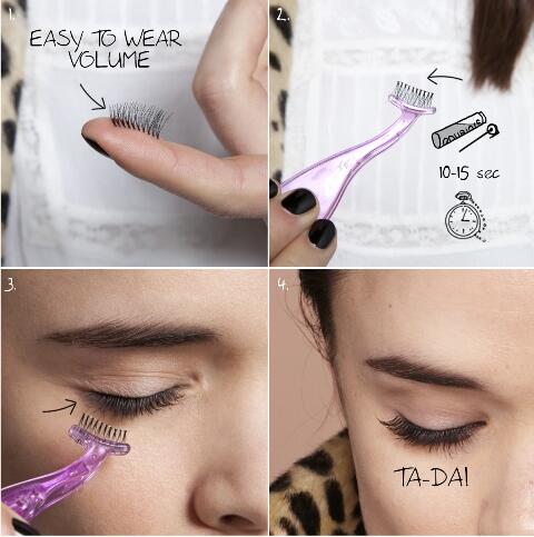 BourjoisME's tweet photo. Simple steps to wear our FAUX &amp; FABULOUS False Lashes! http://t.co/UWUrfGm7YE