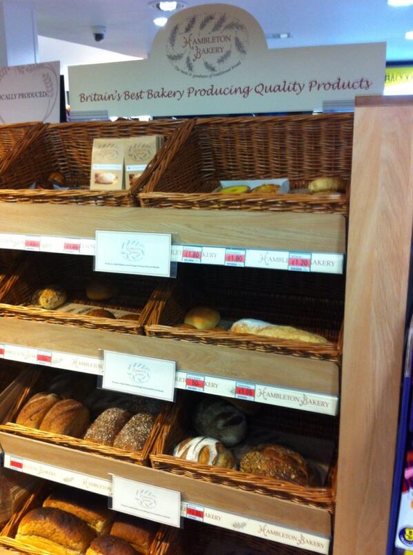 RiverprintDerby's tweet photo. 'Your Daily Bread' signage produced for artisan bakers Hambleton Bakery http://t.co/uzP3wpxa1r