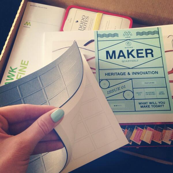 michellebersani's tweet image. Thanks @mohawkpaper for coordinating this issue of #makerquarterly w my nail color. Oh, and the grid notebook rocks!