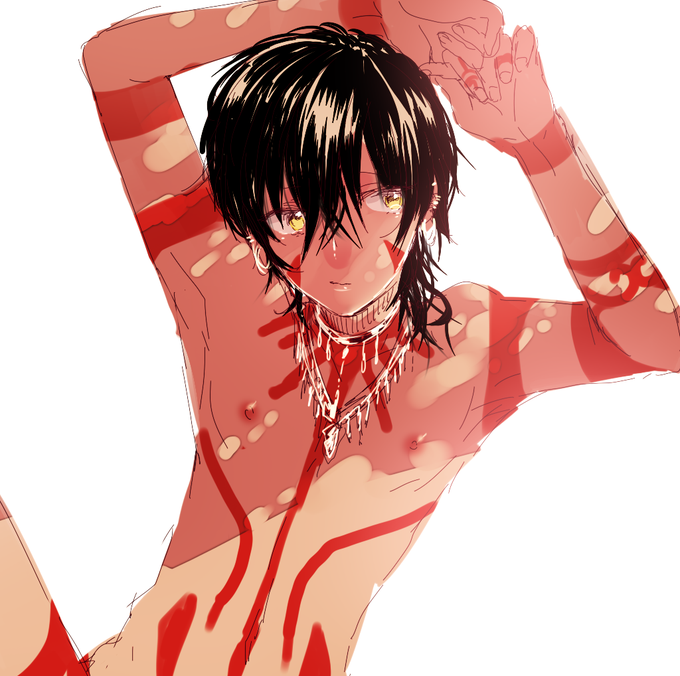 ボディペイントのtwitterイラスト検索結果 古い順