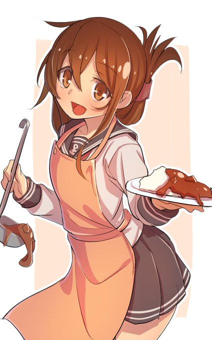 いな妻ちゃん #艦これ版深夜の真剣お絵描き60分一本勝負 