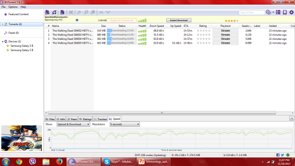 katecee23's tweet image. Downloading &quot;The Walking Dead Season 4&quot; ekekek .. im so excited .. :D
#fastdownload
