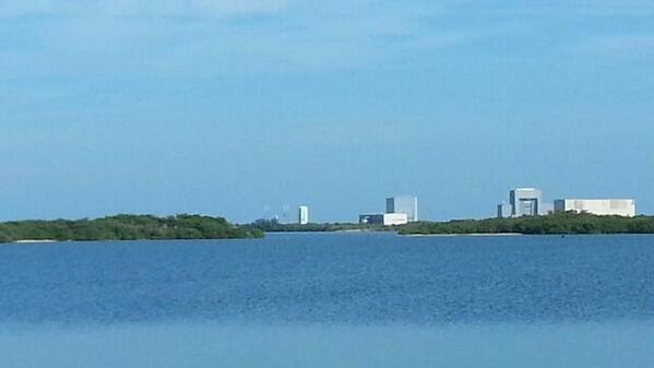 jhjones's tweet image. My view to @maven2mars launch. #GoAtlas go @ulalaunch. It's a beautiful day!