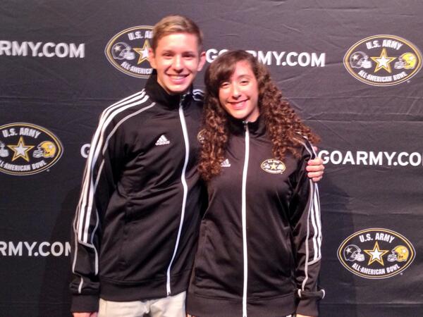 ReaganBand's tweet photo. Congratulations Kelany Brent and Neal Karpienski on their selection as U.S. Army All-Americans! http://t.co/OCjaqZlyds