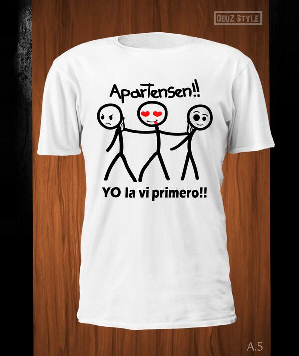 DEUZ_STYLE's tweet photo. Camiseta de algodón personalizad!! http://t.co/mz0kTYng3r