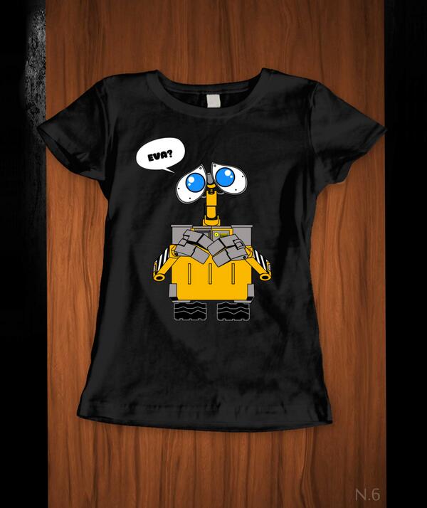 DEUZ_STYLE's tweet photo. camiseta Wall E confeccionada en tela de algodón 
estampada con vinil una delgada lamina resisten y de alta calidad http://t.co/T29Ssu7uC4