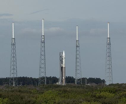 NASA's tweet photo. In preparation of #MAVEN's launch at 1:28pm ET, the #Atlas5 rocket is being fueled until about 11:53am ET. http://t.co/d8slgLZ4Oh