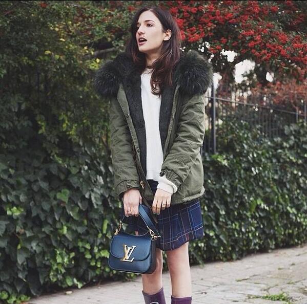 jonofuibrand's tweet photo. Regram from @eleonora_grazia_it! Eleonora Carisi looks stunning w/ her customized parka from #mrmrsfurs! http://t.co/BEbFnNH33L
