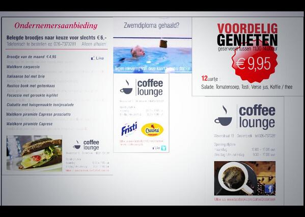 O.a. bezig geweest voor CoffeeLounge oosterbeek Follow: <a href="/CoffeeLoungeNL/">0lreim</a> facebook: coffee oosterbeek.