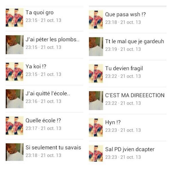 PTDRRRRRRRRRRRRR IL A RIEN RESPECTÉ