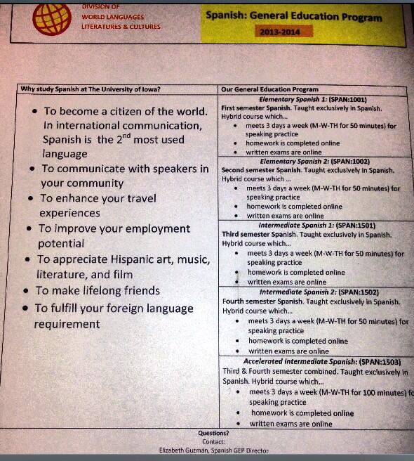 IRyPasoAPaso's tweet photo. Why volunteer for a #nonprofit @ICDowntown to help Spanish speakers? Same reasons to study it @uiowa. http://t.co/SEHFsYmkef