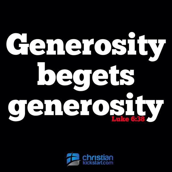 ChristianKick's tweet image. Are you looking for generosity? Start here.