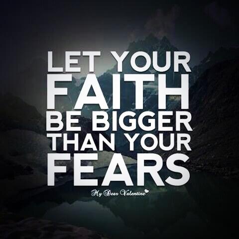 Start this week with faith, don't give in to the numerous fears in life, walk in faith. #InspireWyo