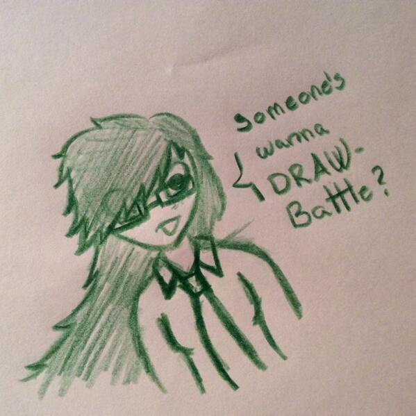 EmlishArt's tweet image. Someone's wanna DRAW-Battle? I'm pretty bored :/

#drawbattle