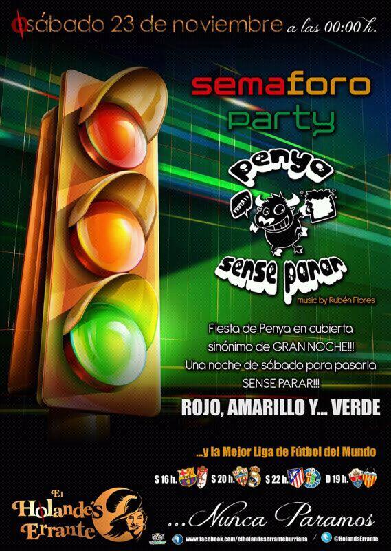 PenyaSenseParar's tweet photo. ¿Rojo, verde o amarillo? Prometemos más sorpresas para el sábado noche ¡Así que os esperamos a todos! http://t.co/FZuiVAQ4Yj