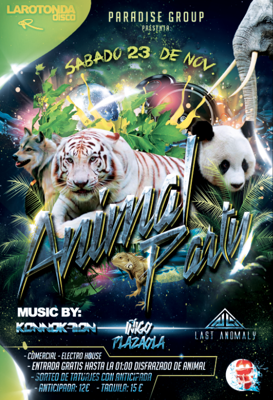 LastAnomaly's tweet photo. YEAH! Volvemos a @rotondadisco este sabado con Animal Party para cerrar la sala con cañita de la buena! GET READY http://t.co/awHgjhPUVf