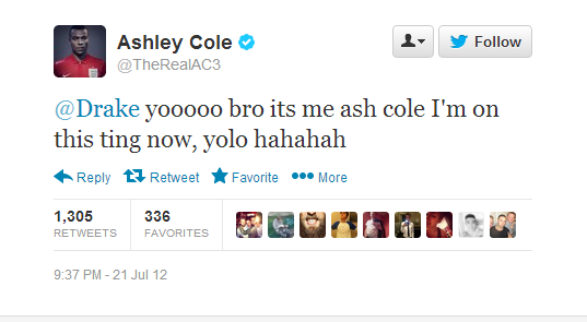 BestFootyTweets's tweet photo. Ashley Cole http://t.co/crTQ1tATR2