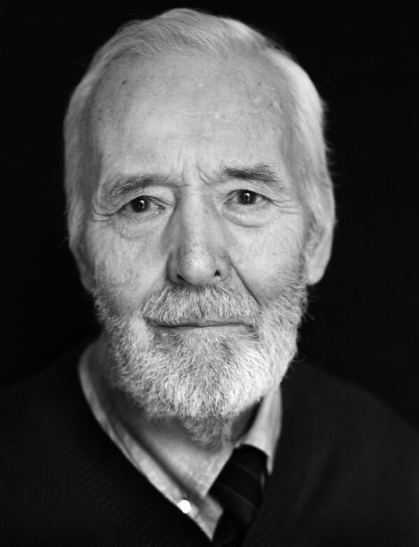a rough version of today's portrait of Tony Benn. A true gentleman.