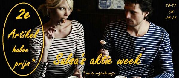 SalsaMode's tweet image. Deze week: SALSA'S aktie week!