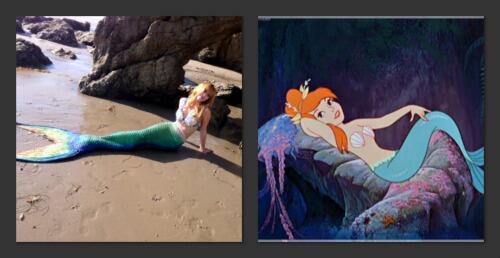 Do I resemble anyone ... Hmmm ? #Mermaid