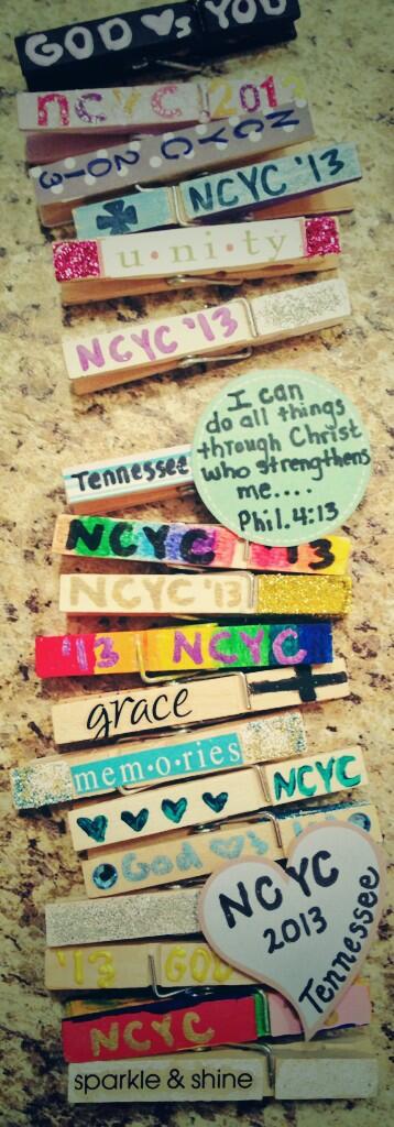 clairedezember's tweet photo. Some of my clips for NCYC! Too excited! ❤️🙌🙏🙉 @NCYC2013 http://t.co/dnUzsYmmvn