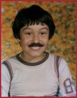 Being 8 years old with a mustache. #PortugueseProblems
