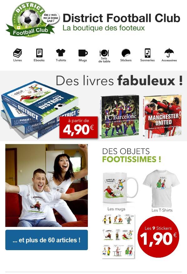 FootDfc's tweet photo. La première newsletter de @FootDfc est partie ! Retrouvez toutes les offres sur http://t.co/F8BK6GJc28 http://t.co/eFUmXggeVH