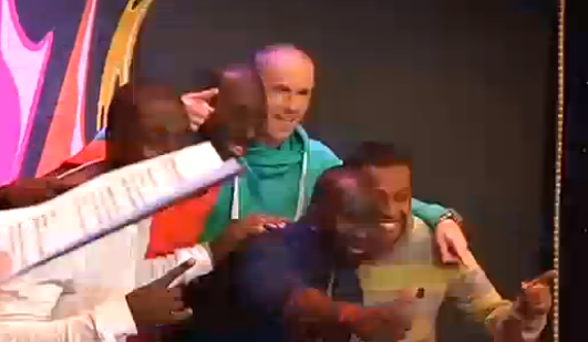 Expressen's tweet photo. Första bidraget i deltävling 2: Panetoz. #mel2014 http://t.co/n5nNcrPyW6 http://t.co/dlubViEnY5