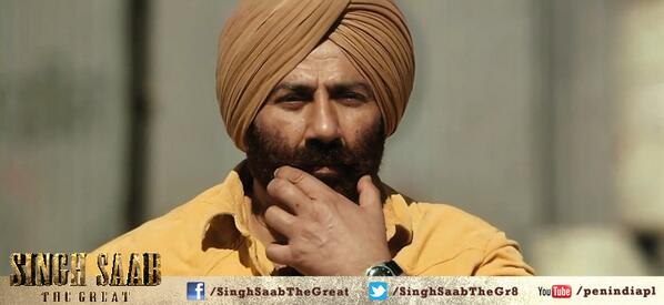 SinghSaabTheGr8's tweet photo. #Review #SunnyDeol is North India’s answer to Rajnikanth - ★★★★ stars - @filmfare Do you agree? like and share :) http://t.co/TWs7Nrv29O