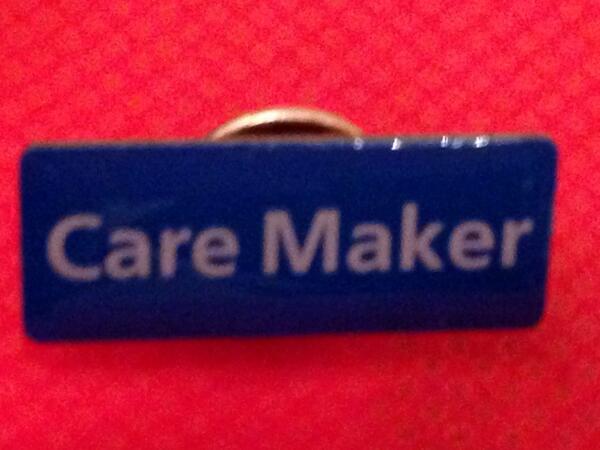 swayoung01's tweet photo. Loving the new @CaremakersUK pin badge @MSHMello @JaneMCummings @HilaryGarratt http://t.co/ZsIqk1YGiE