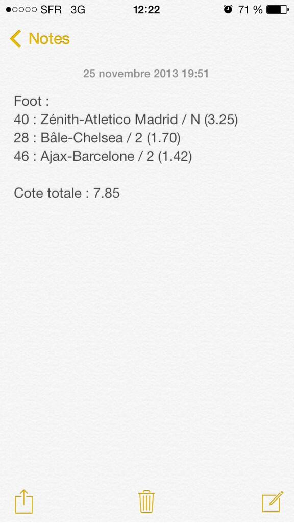 MedPronos's tweet image. Pronos du jour :