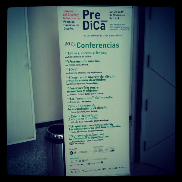 cienciacanaria's tweet image. RT #SCIC13 Semana #Diseño #Innovación repleta de actividades @asociaciondica, @agenciaiisi. ¡Consulta calendario!