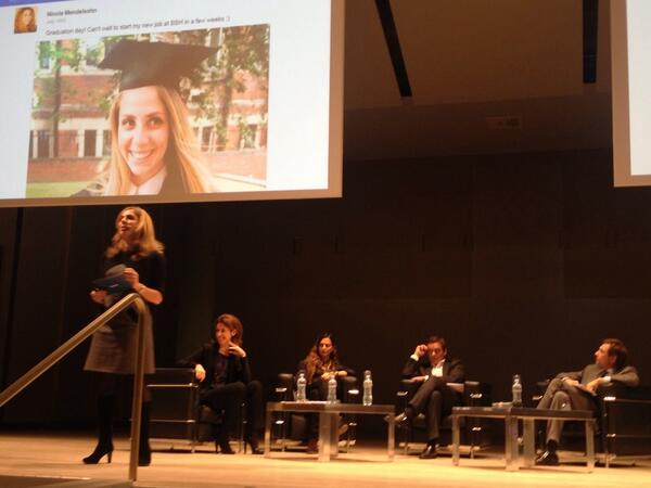N. Mendelsohn at #facebookbocconi  event gives a view of media changes: more mobile phones than toothbrushes 😃