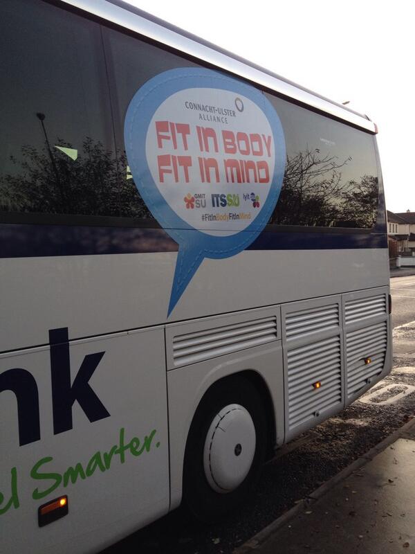CUAllianceSU's tweet photo. Leaving @GMITSU this morning and heading for @itsligosu #FitInBodyFitInMind http://t.co/aXRz0e2iLO
