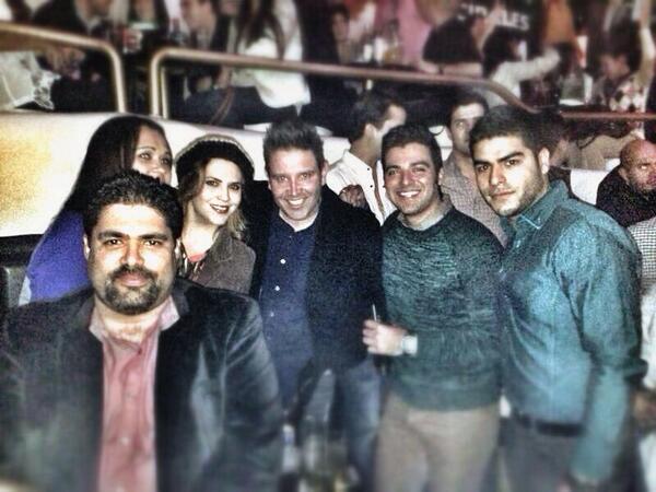 CoralMeraz's tweet photo. Lunes de eventito! #onixeus #OV7 #Los40principales #vip #friends http://t.co/QgbaaWgGog