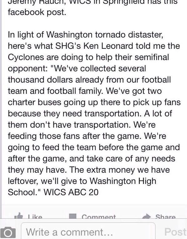 217Problems's tweet image. Let's help @SHGCyclones get on @espn  @SportsCenter for their efforts.. #SCTop10 #BiggerThanTheGame