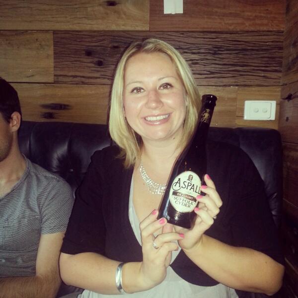 HRHCassandra's tweet photo. Aspal cider on a hot November day http://t.co/aRtWuvIWCl