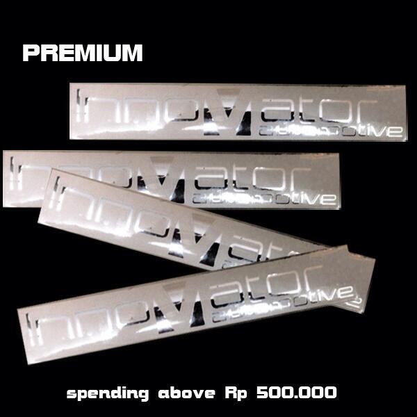 Rp 500.000 or bonus for spending above Rp 500.000