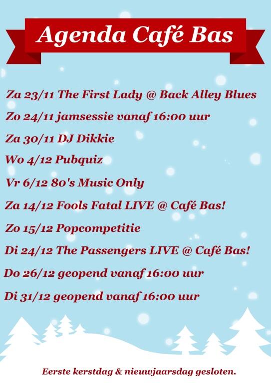 FoolsFatal's tweet photo. Yeah 14 dec. Fools Fatal live #Tiel @BasVoigt: Agenda Café Bas. http://t.co/QVhETJspuo"