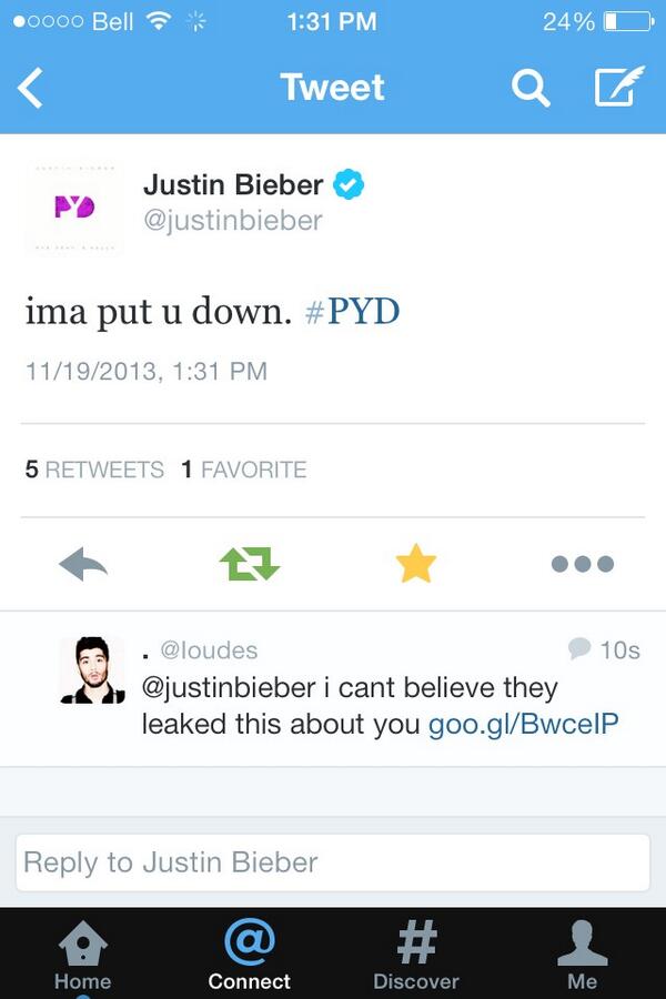 kaylacxxo's tweet image. If I can notice you this fast why can't you notice me this fast??? #FirstFavourite @justinbieber